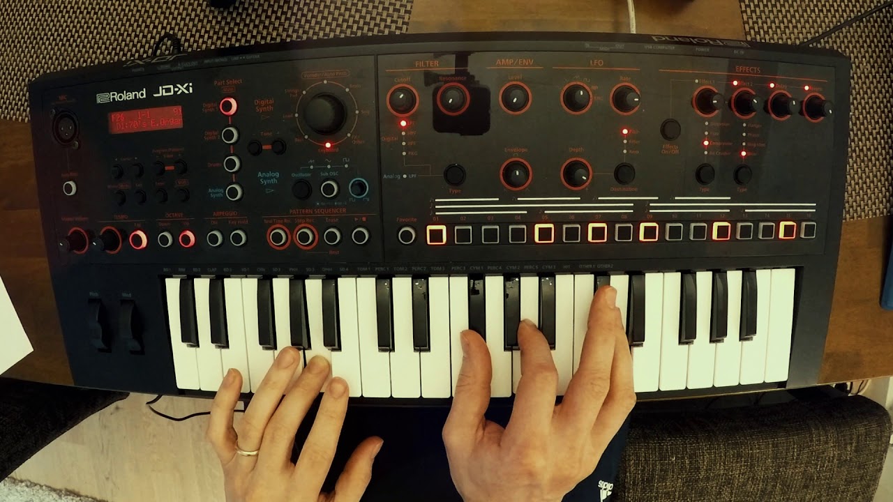 The Who - Won't Get Fooled Again (Organ / synth part cover -  Roland JD-Xi)
