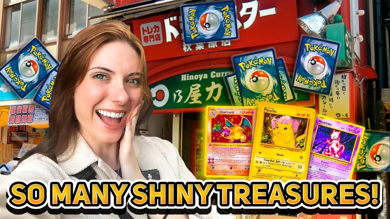 Hidden Pokémon Treasures in Akihabara! 🃏✨ | Exploring Dragon Star TCG Store !