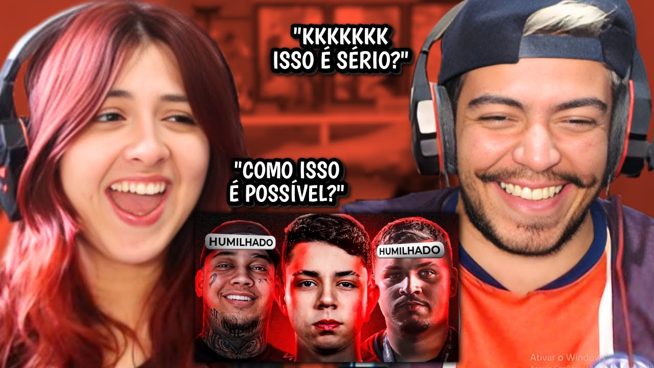 Pro Players de Free Fire Que Foram Humilhados AO VIVO AUGUZTO | REACT