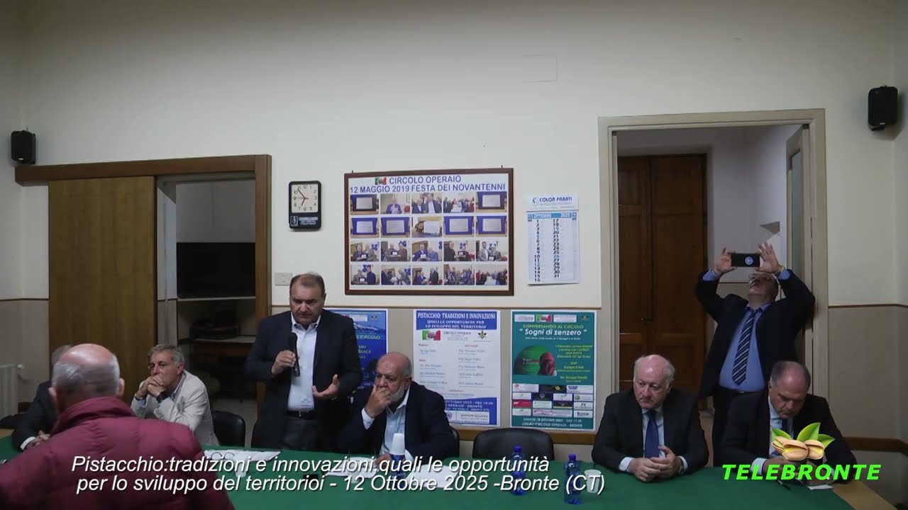 Pistacchio ,tradizioni e innovazioni . Quali le opportunità per lo sviluppo del territorio .