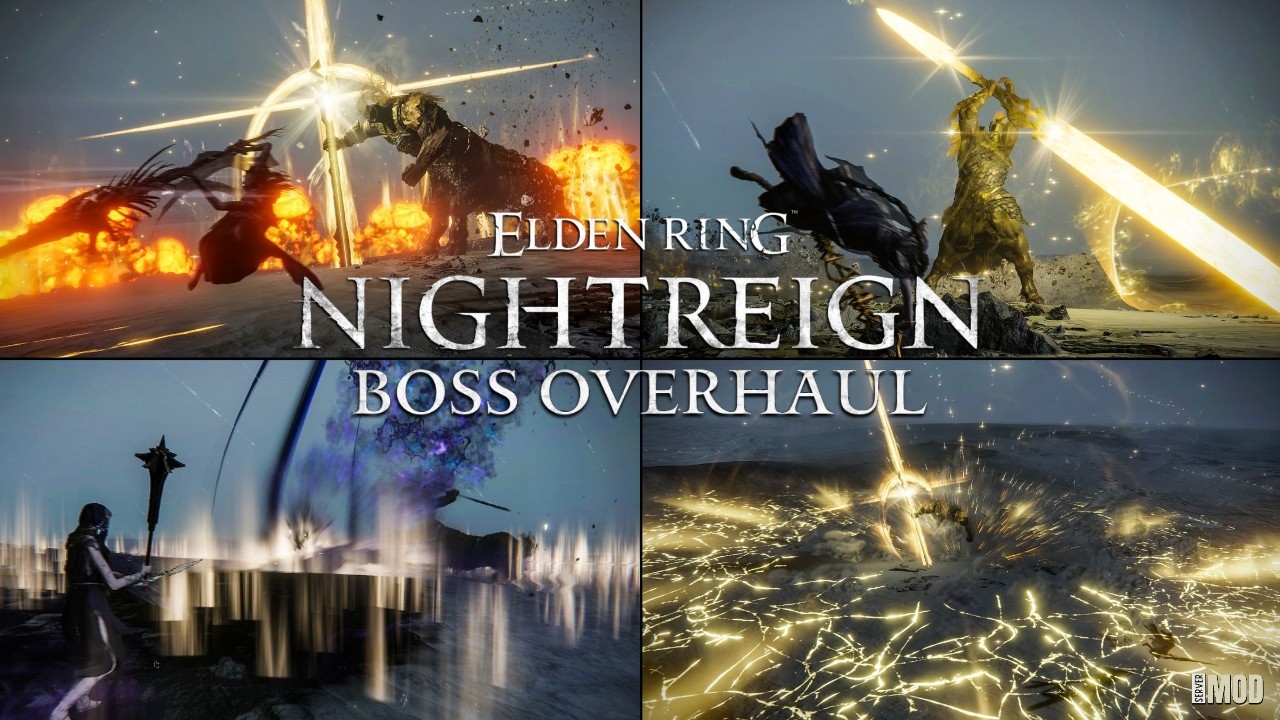 Nighttide Champion Fulghor Modded Boss Overhaul Showcase | Elden Ring Nightreign Mod [Revisited]