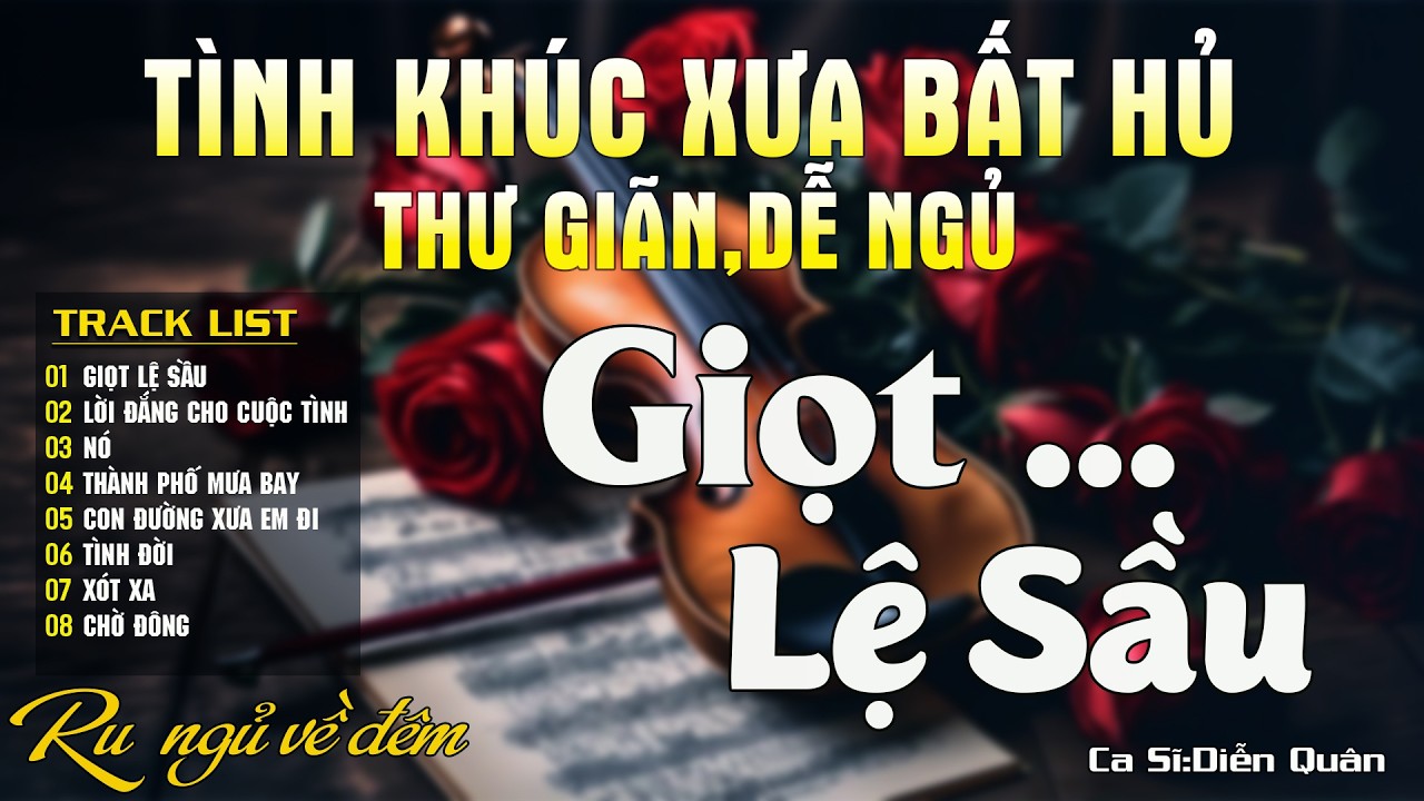 Giọt Lệ Sầu ➤ Nhạc Tình Ca BOLERO Tuyển Chọn MỚI NHẤT 2026 - Nhạc Tình Ca Hải Ngoại