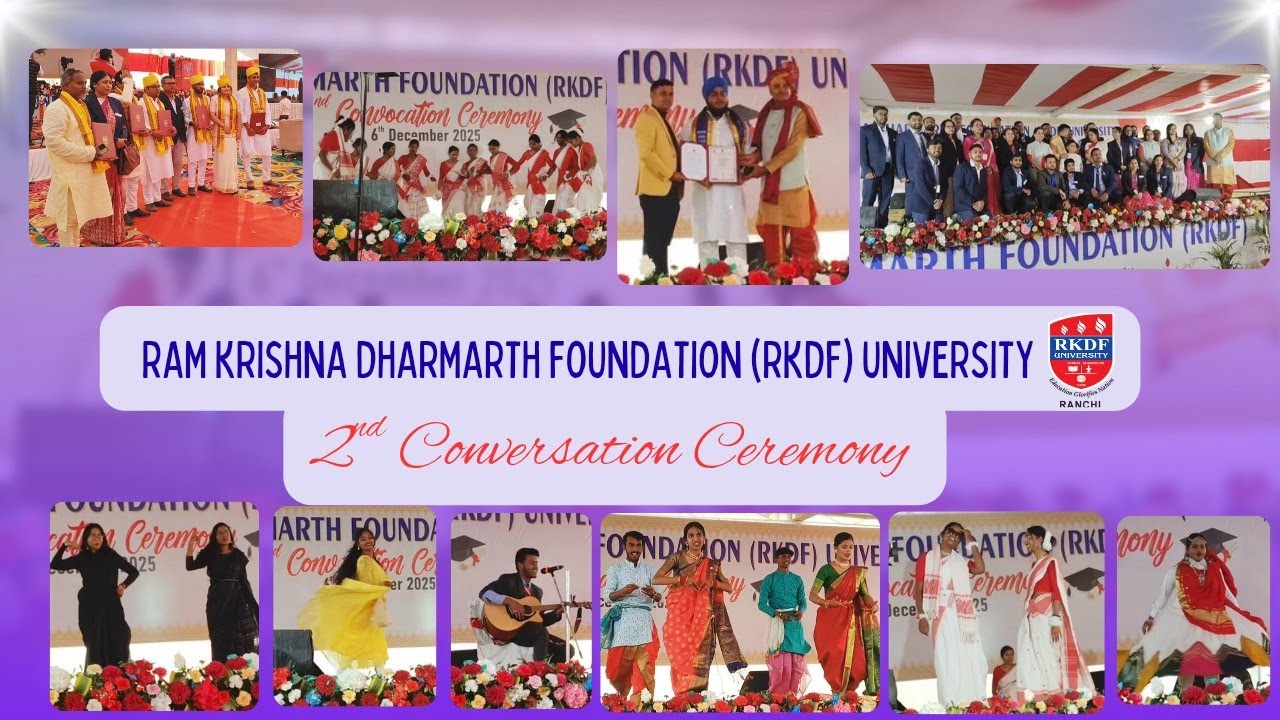 😱 You Won’t Believe This Convocation Moment! 🎓 2025 || RKDF University ranchi #convocationceremony 