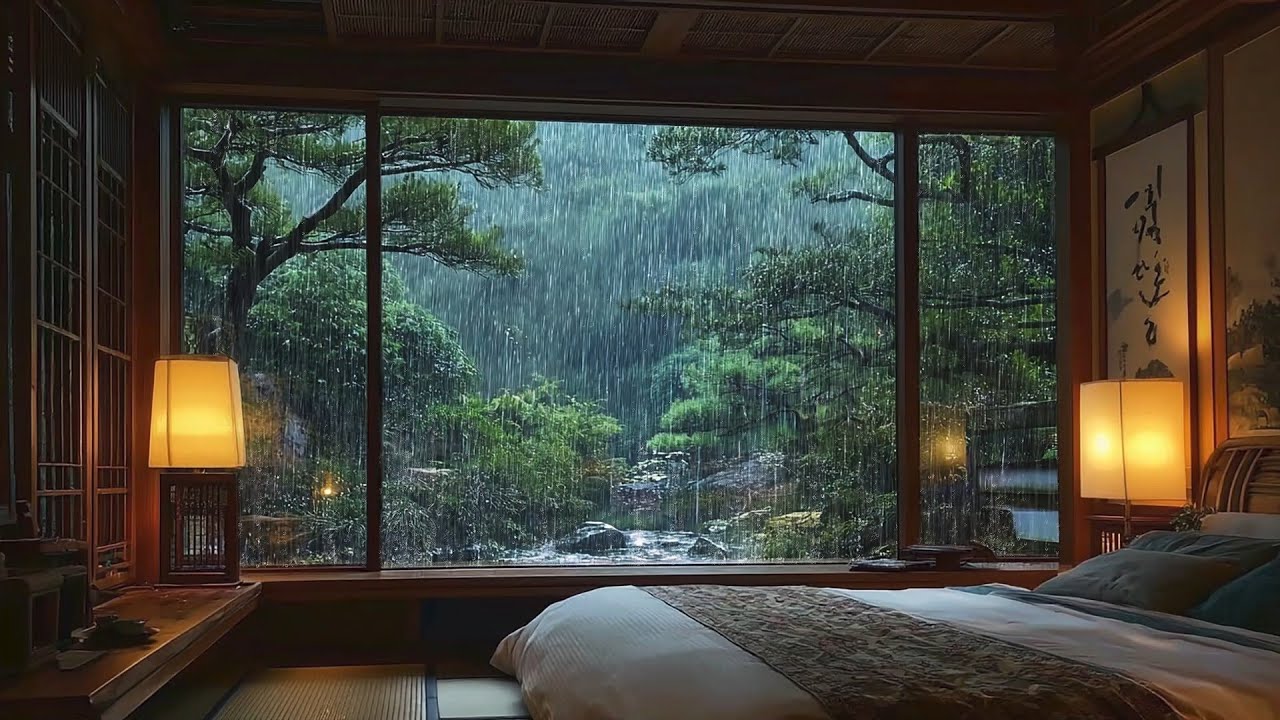 🌧️ Heavy Rain Sounds for Relaxation | Best Cozy Sounds, Focus, Study