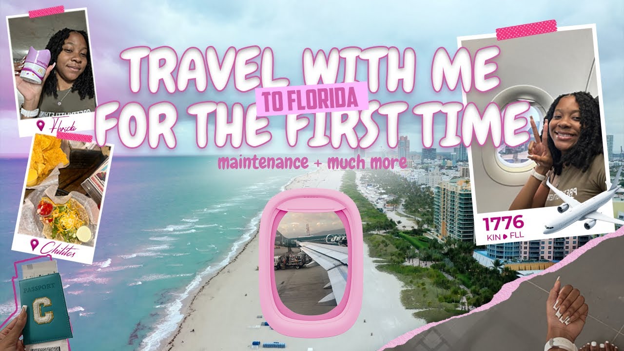 Florida Bound 🛫🏖 | My First Trip + Prep With Me