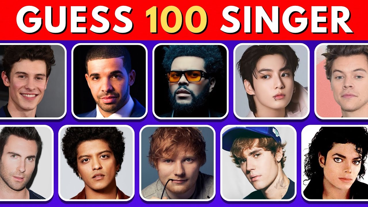 Guess The Male Singers in 5 Seconds 🎙️🎶 | Celebrity Quiz