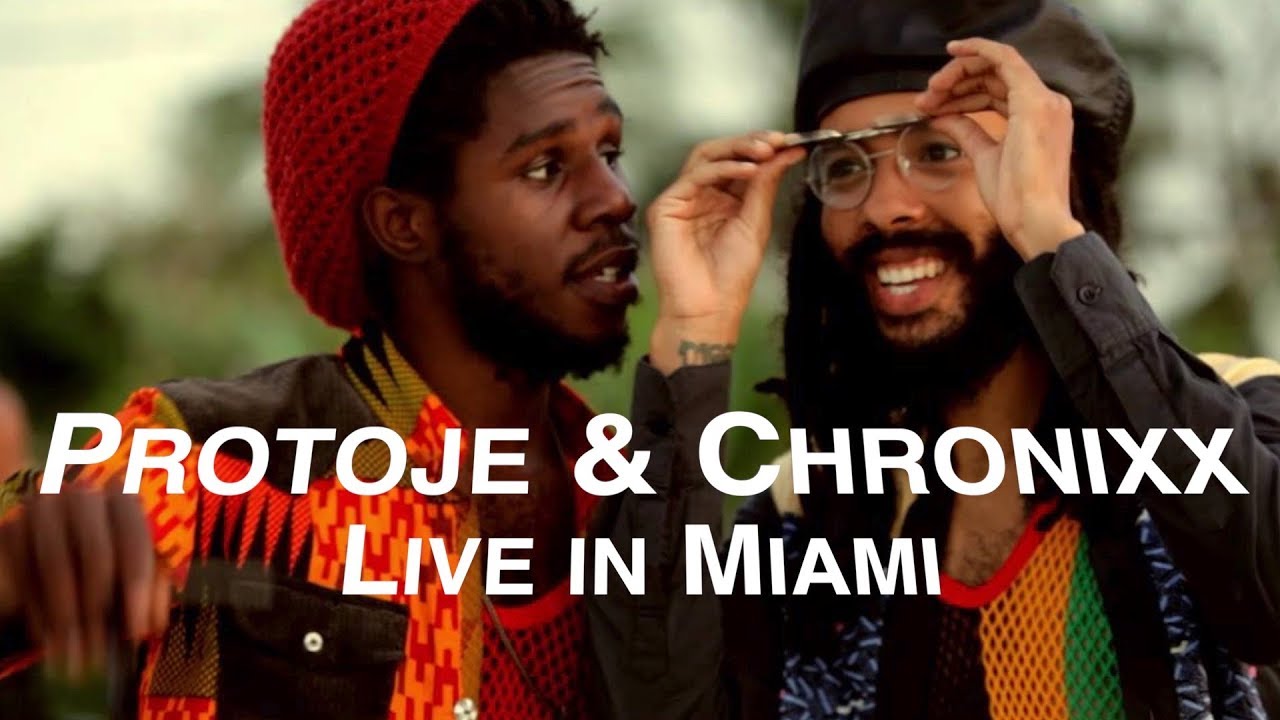 CHRONIXX freestyle live in Miami! NEVER HEARD BEFORE