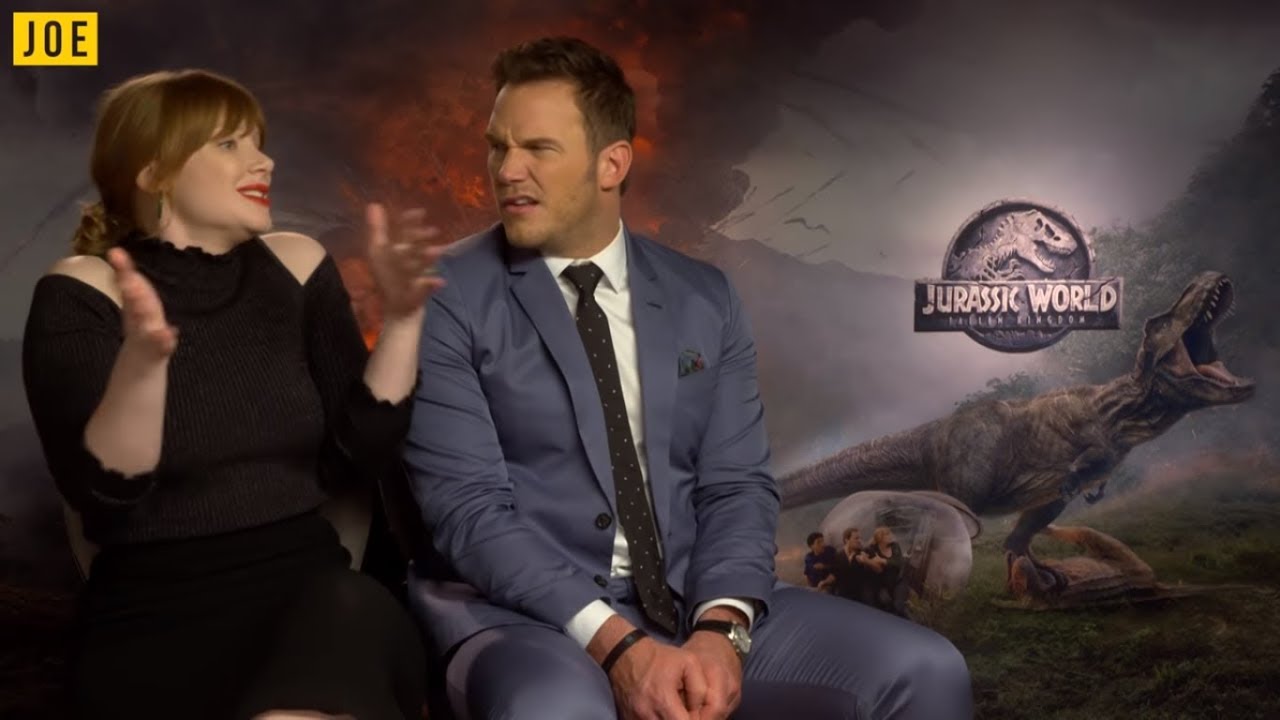 Chris Pratt's reaction to Bryce Dallas Howard's Irish holiday story is priceless