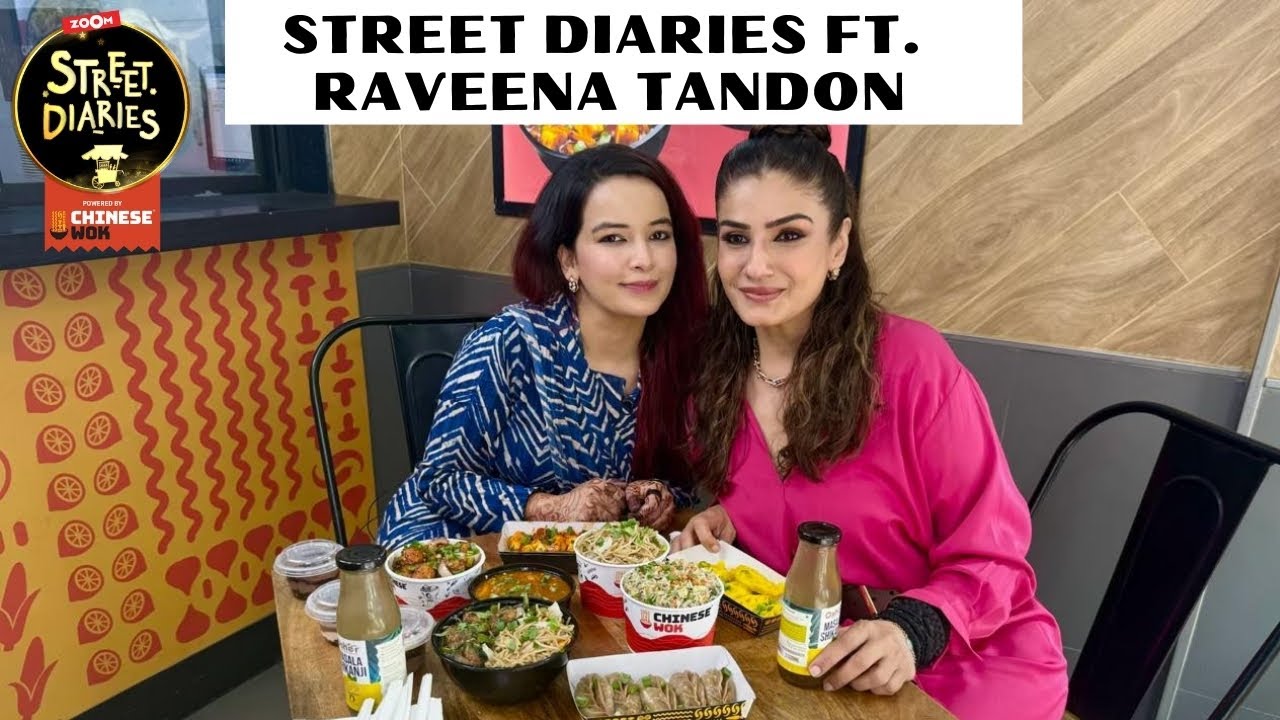 Street Diaries ft. Raveena Tandon; talks about love for food, PRAISES KGF's Yash's homecooked food