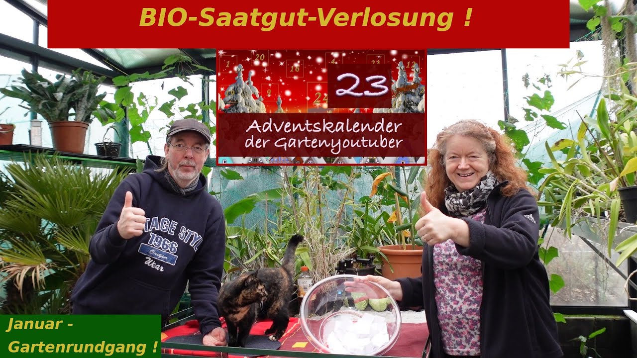 Erster Gartenrundgang im Januar – Tipps, To-dos & Saatgut-Verlosung!
