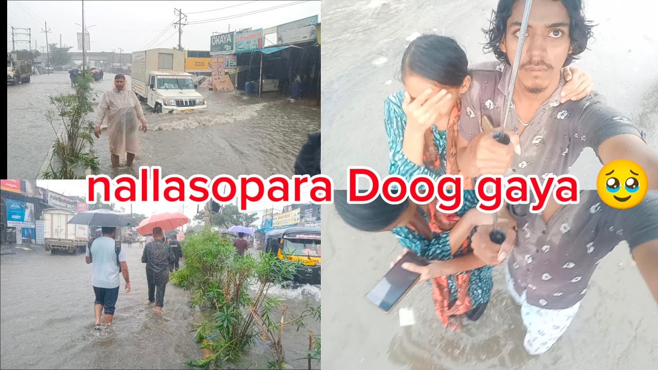 nalasopara Gareebo ka Sahara // nallasopara Doob gaya hai // Farid blogger | nalasopara station