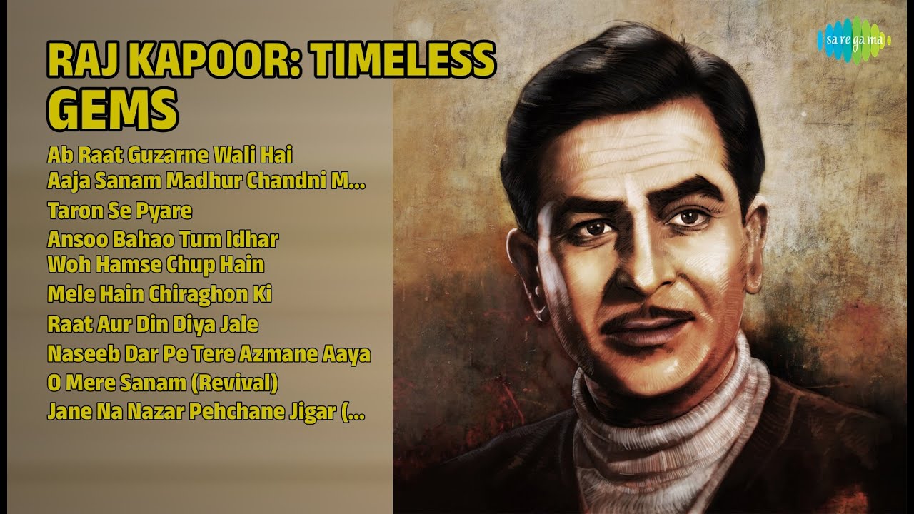 राज कपूर: अमर प्रेम गीत | Lata Mangeshkar Songs | Ab Raat Guzarne Wali Hai