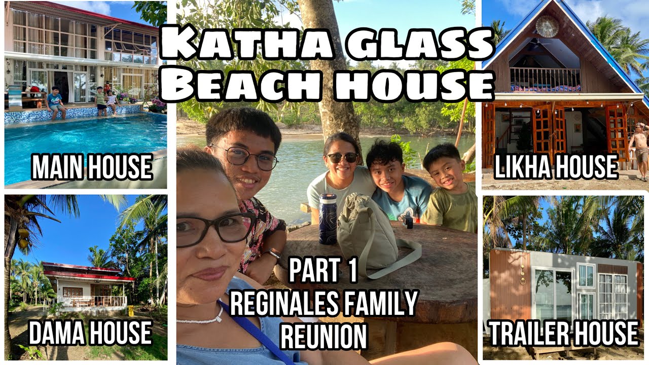 OVERNIGHT AT KATHA GLASS BEACH HOUSE IN SIRUMA, CAMSUR