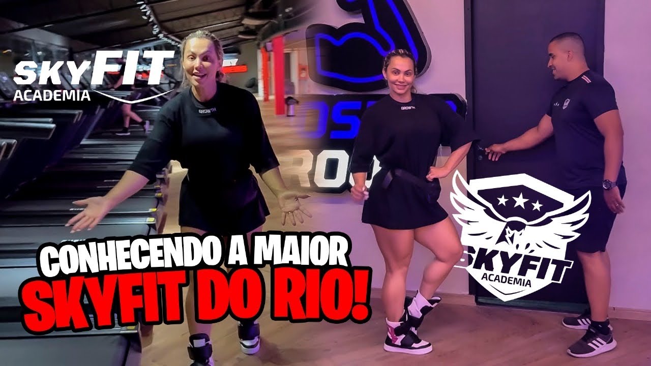 CONHECI UMA DAS MAIORES SKY FIT DO RIO DE JANEIRO | VIVI WINKLER