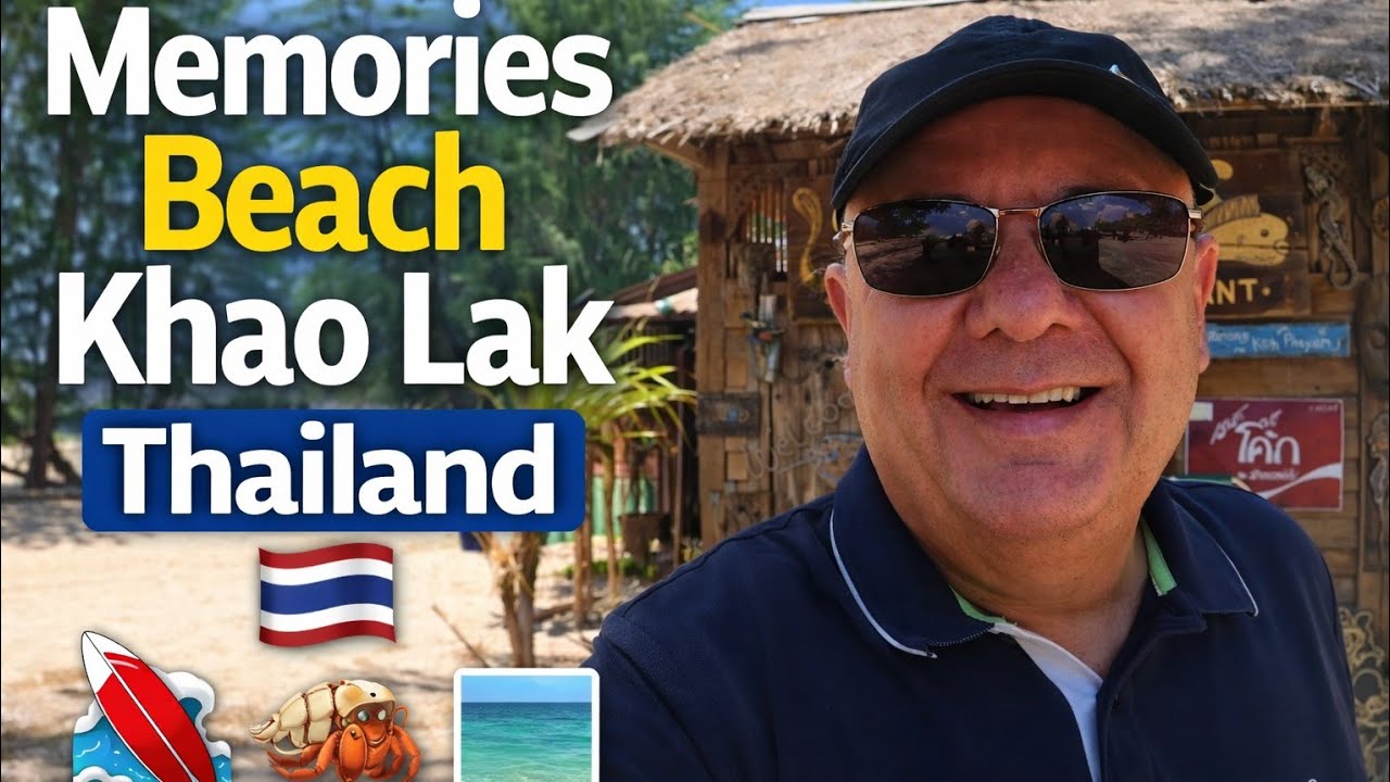 Пляж Memories Beach Khao Lak Walk 🇹🇭 | Белый песок, серфинг и кристально чистое море