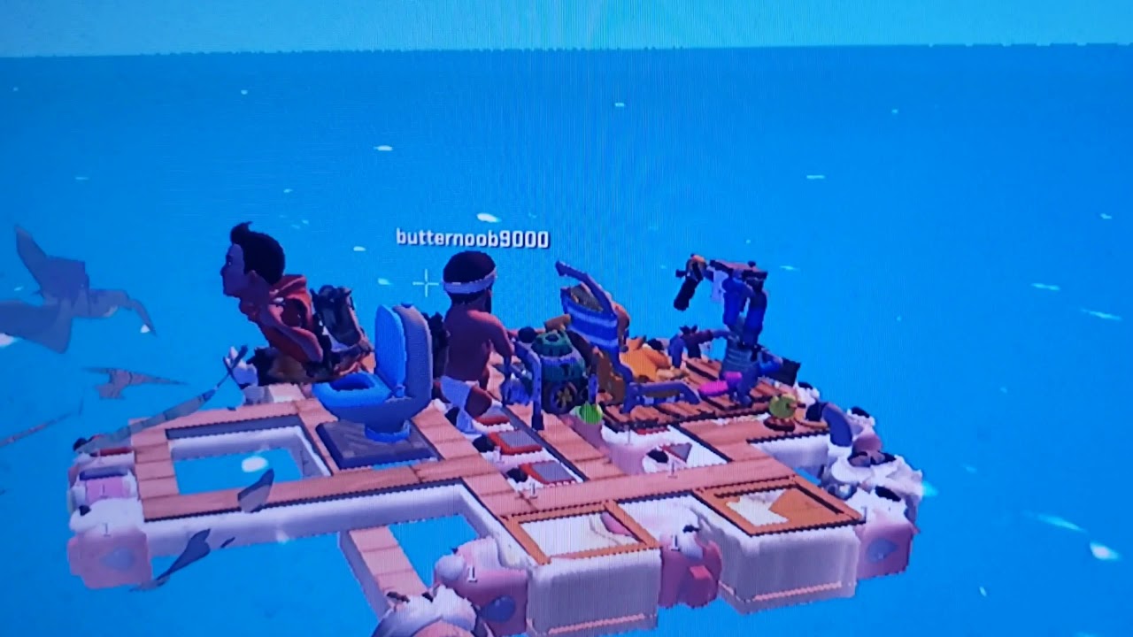 Scrap mechanic Boat.