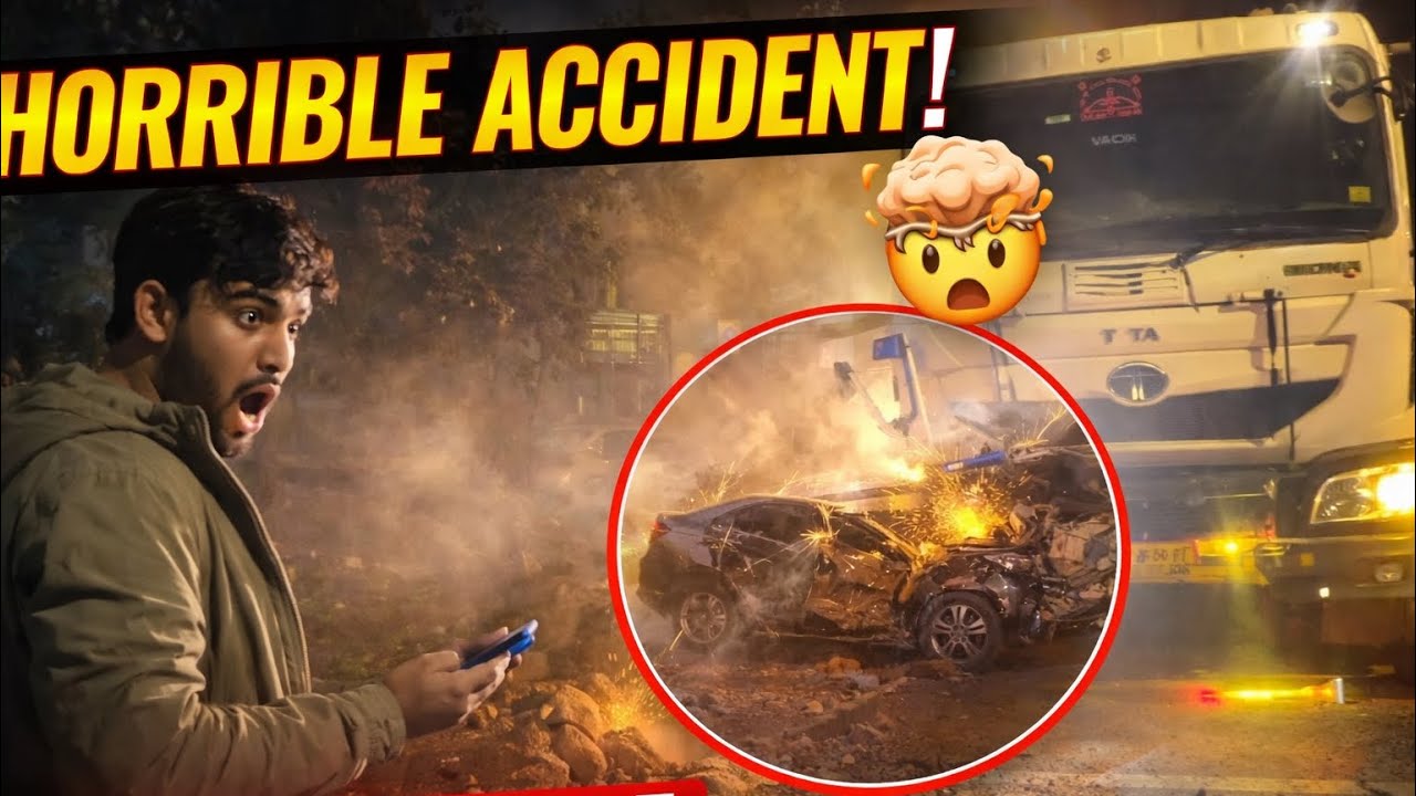 Aaj phir accident dekh liya🤯//pta ni kese din chl re h //#like #subscribe #accident #youtube 