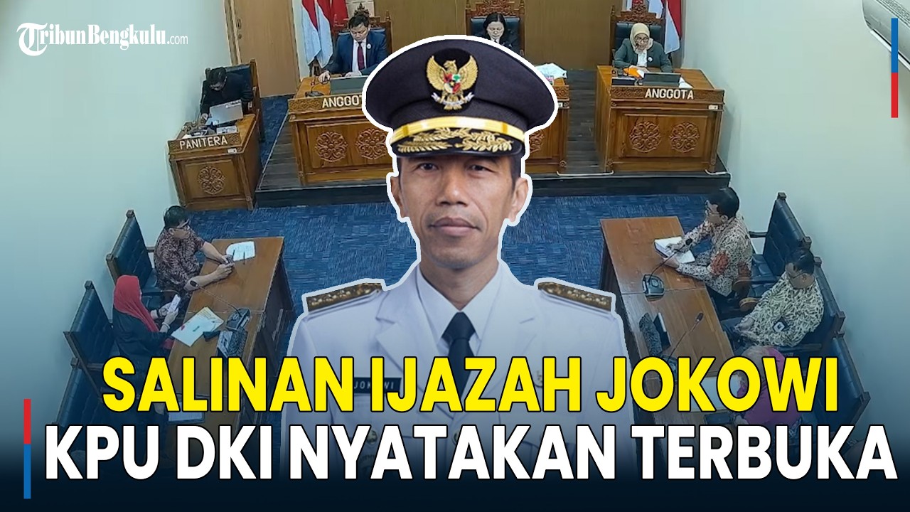 Sengketa Informasi Memanas! Putusan KPU DKI Buka Salinan Ijazah Jokowi: Salinan Dinyatakan Terbuka