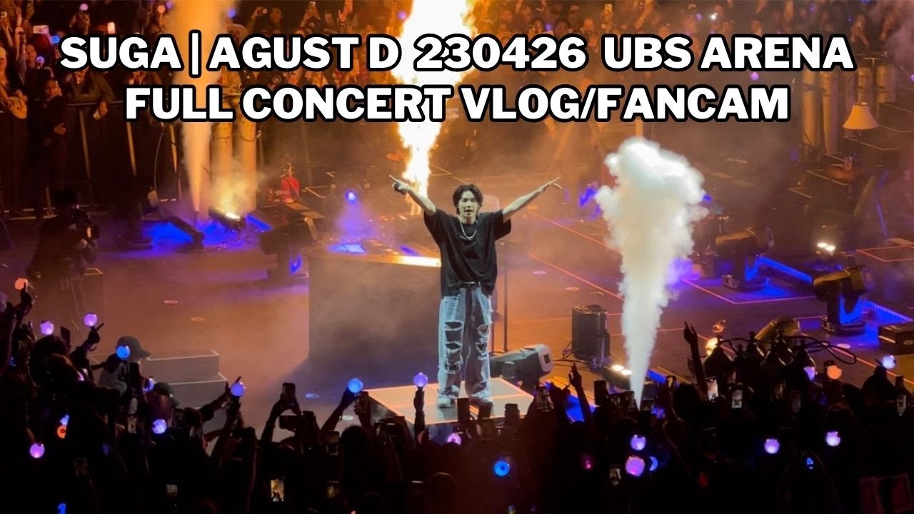 230426 Full Concert Vlog/Fancam | Suga Agust D Tour D-Day UBS Arena