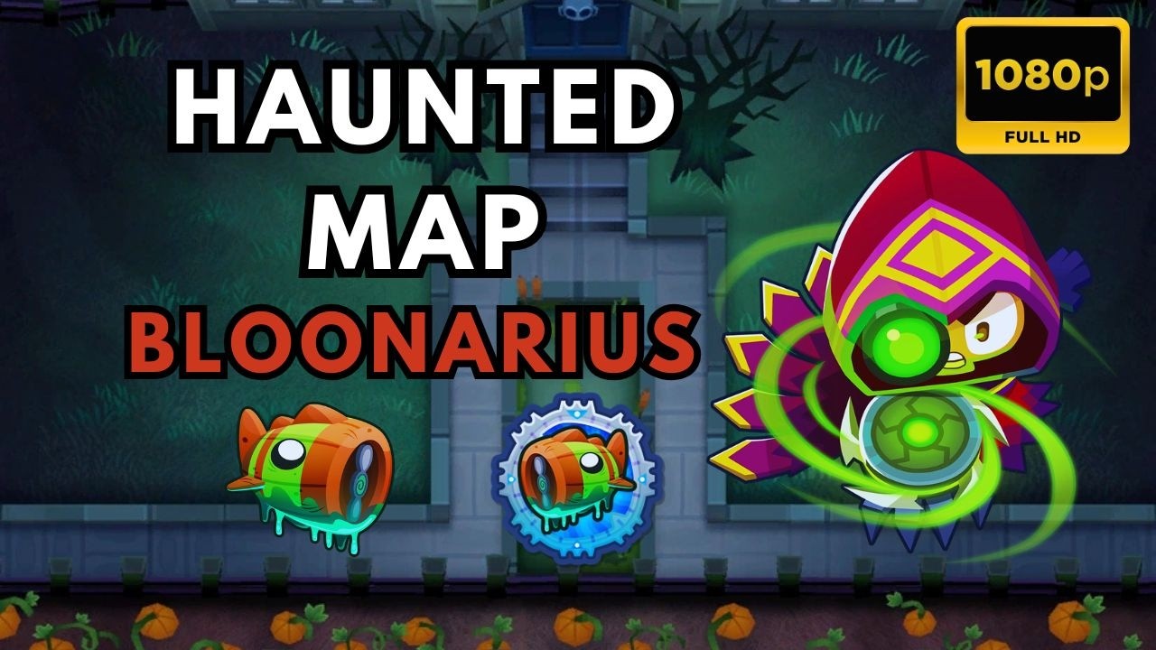 BTD6 BLOONARIUS BOSS NORMAL | NO MONKEY KNOWLEDGE | HAUNTED