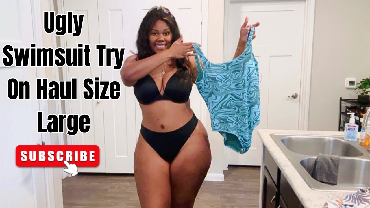 Ugly Swimsuit Try on Haul & Review| Size Large