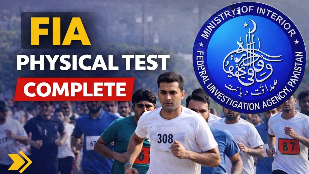 FEDERAL INVESTIGATION AGENCY PHYSICAL TEST FOR WOMEN || FIA RUNNING TEST 2021 || FIA RUNNING TODAY