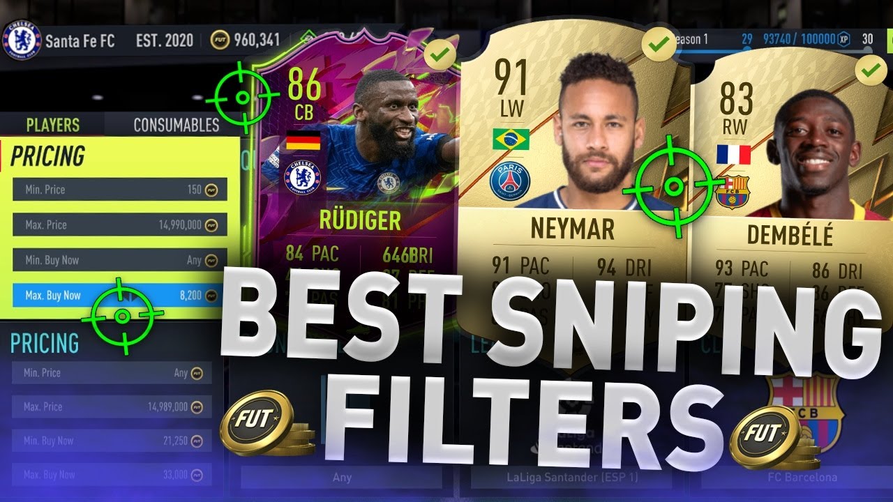 OMG! 😱 THE BEST SNIPING FILTERS #27 *MAKE 200K QUICKLY* (FIFA 22 BEST SNIPING FILTERS TO MAKE COINS)