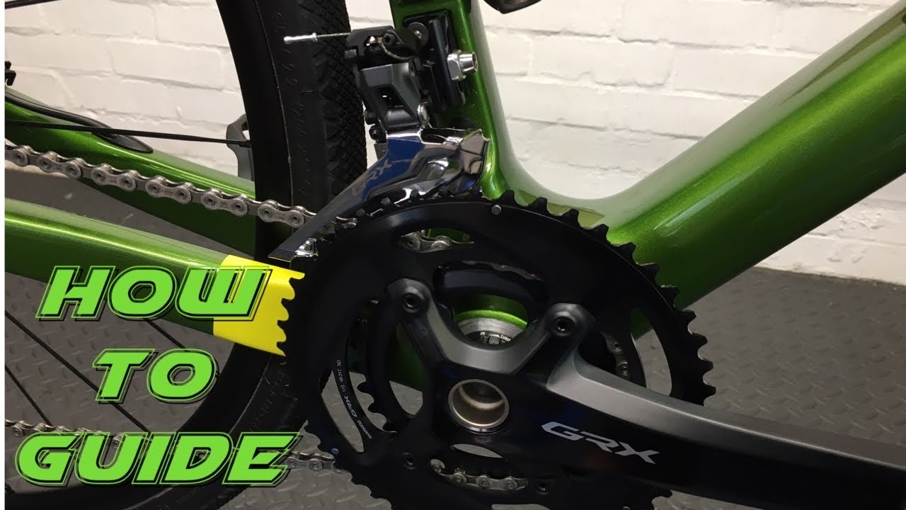 Shimano GRX 810 Front Derailleur Fitting Guide