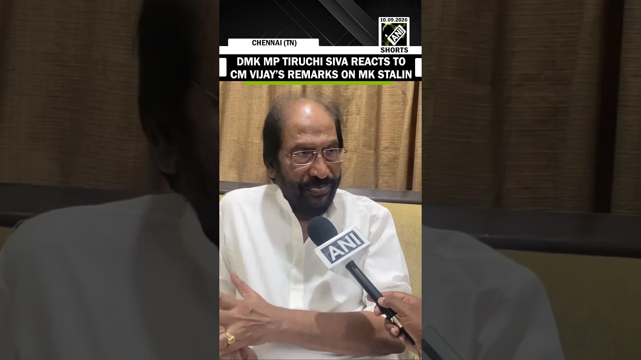 Тиручи Сива из DMK реагирует на слова главного министра Виджая об М. К. Сталине в связи с MISA и ...