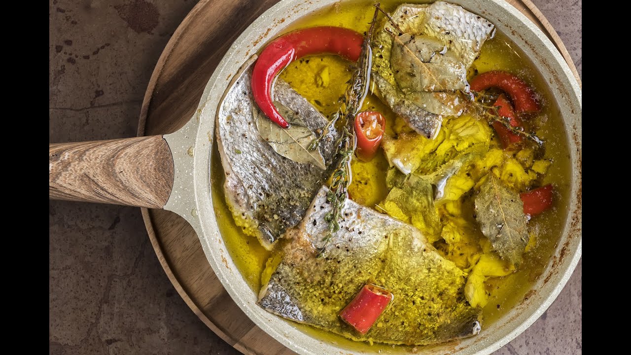קונפי של דג ים של אבי ביטון