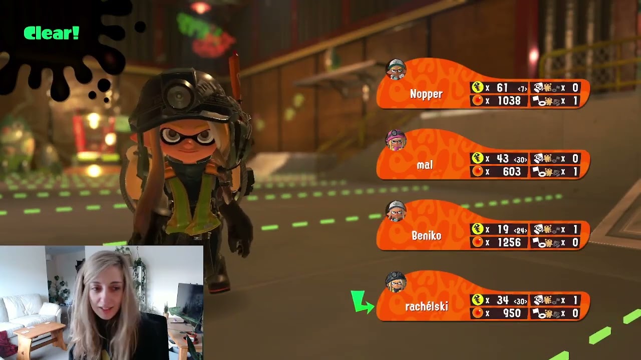 Stream VOD: Freelance Lossless EVP 400-999 in Salmon Run in Splatoon 3 - February 2024