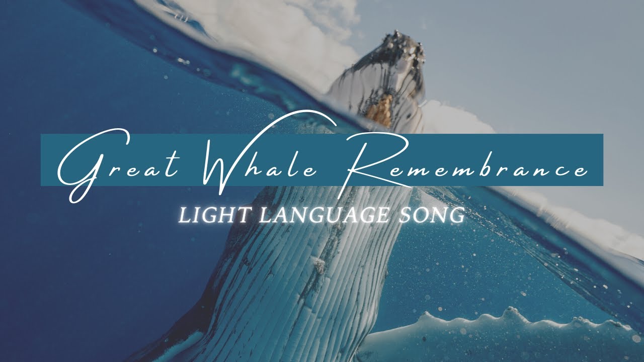 Great Whale Remembrance Transmission | Soothing Light Language Song of Reconnection