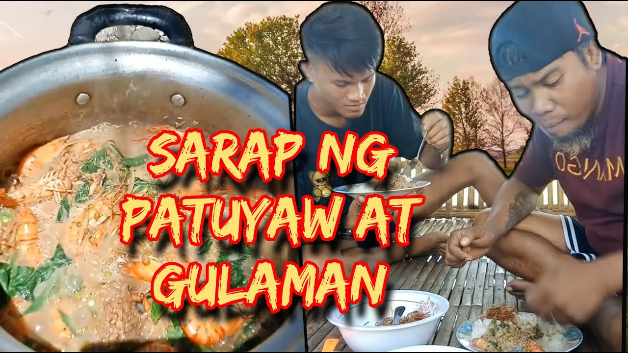 Ginataang puso ng saging na may patuyaw plus gulaman