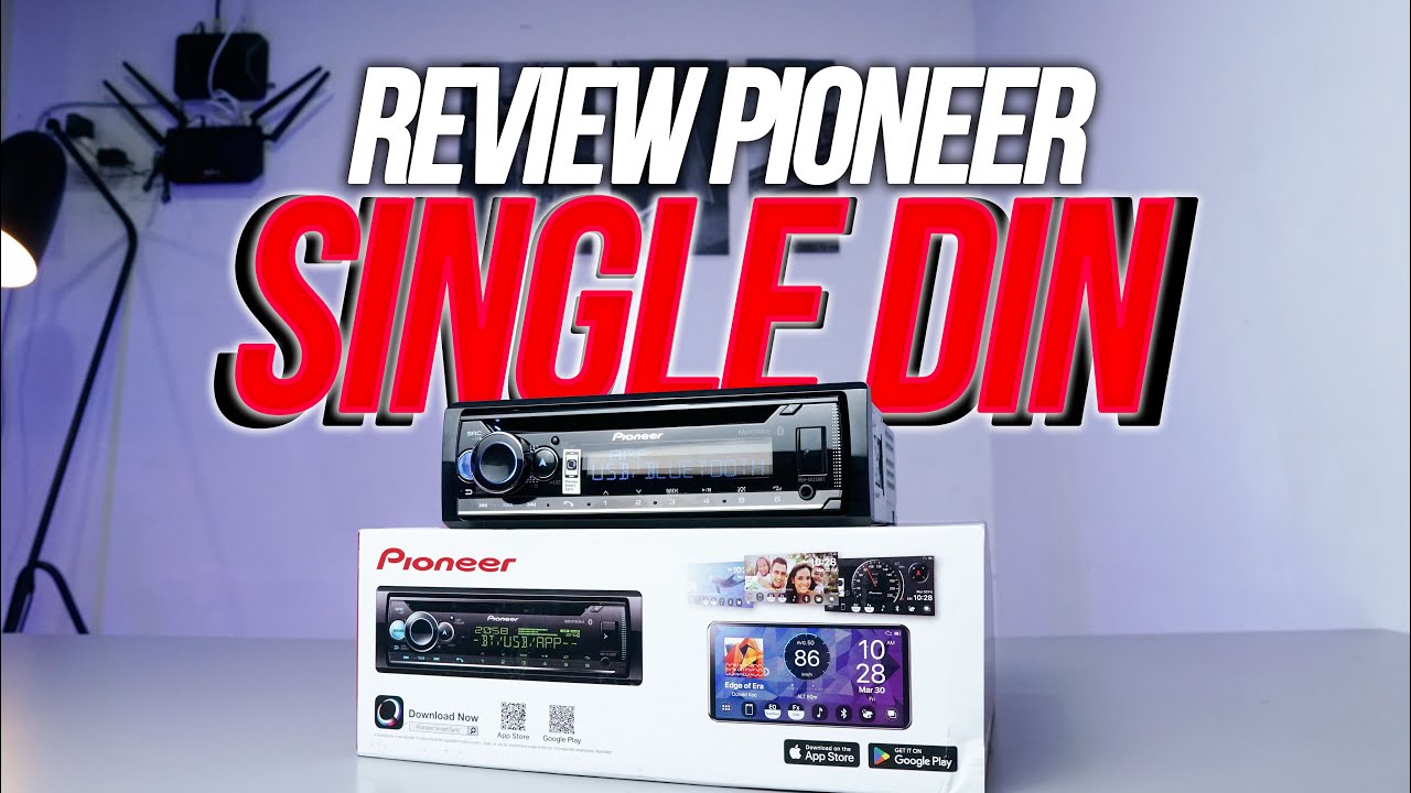 HEADUNIT SINGLE DIN PIONEER BANYAK FITURNYA!!