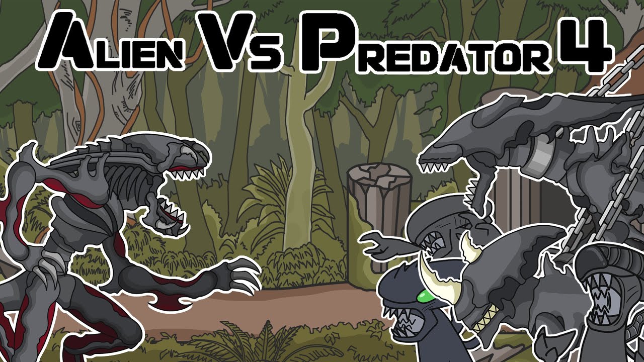 Alien Vs. Predator 4 | Among Us Animation