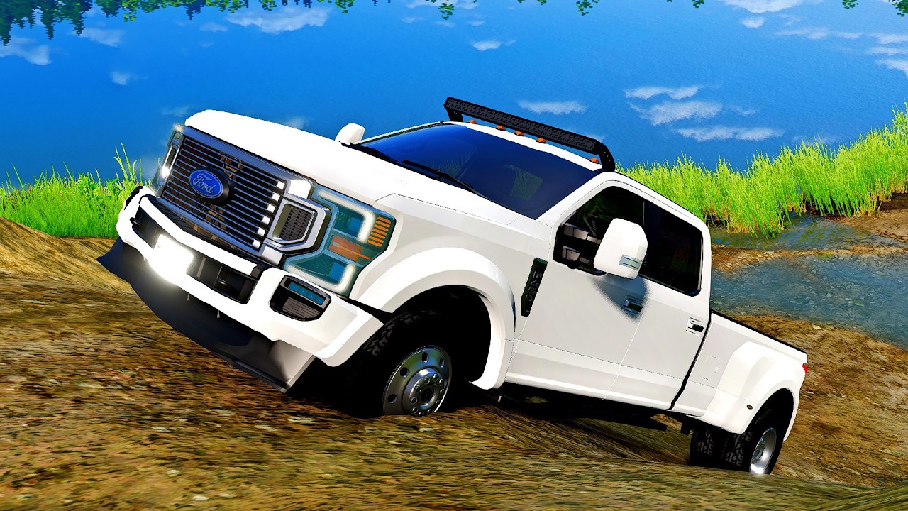 WE BROKE FORD F450! BeamNG Drive