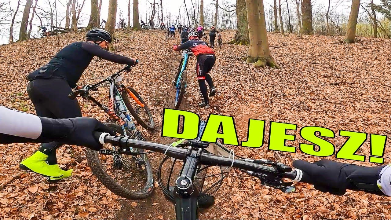 260 zawodnik&oacute;w na dystansie mini w akcji... Całe zawody MTB - Krosno Odrzańskie. Film na trenażer.