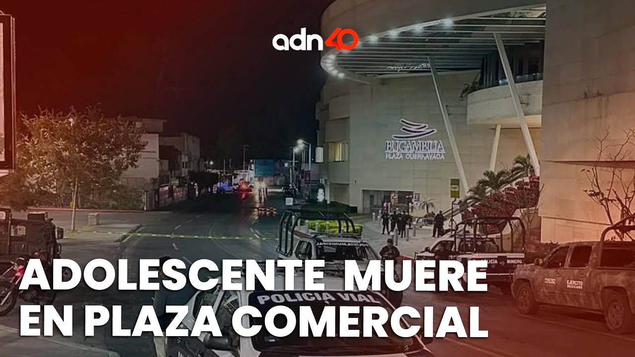 Adolescente de 15 años se arroja al vacío en una plaza comercial, cayó de una altura de 20 metros