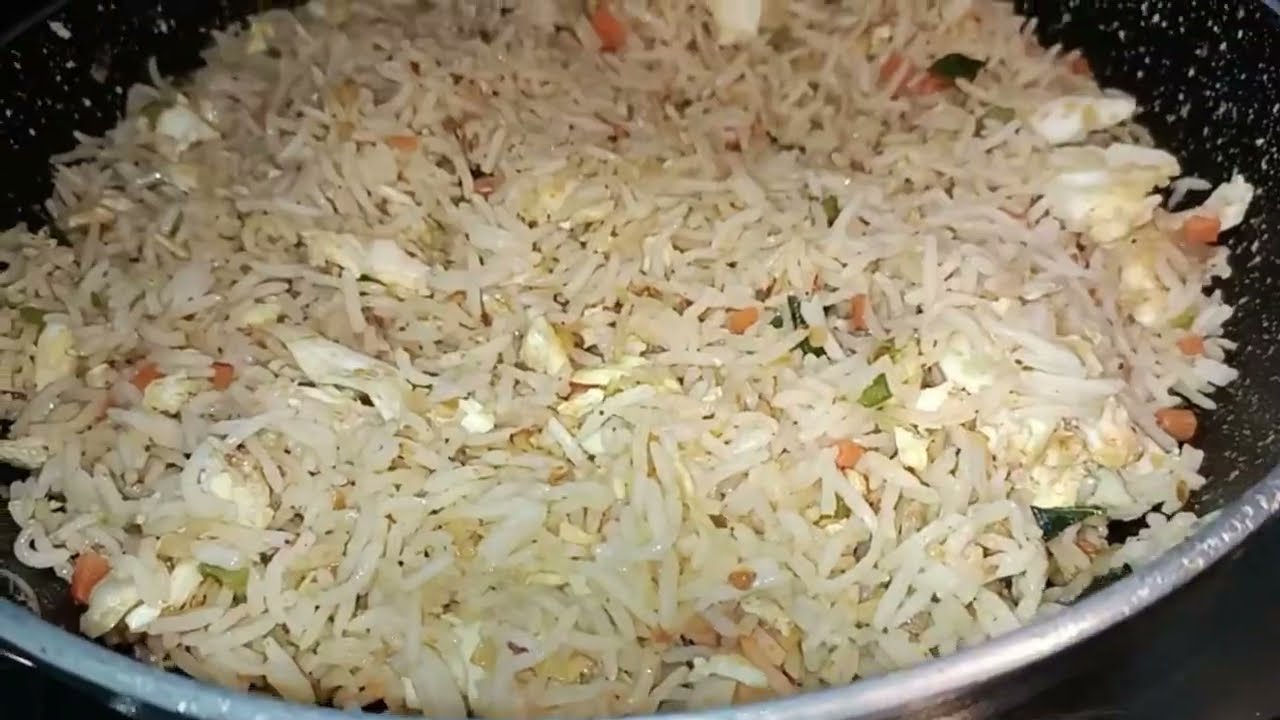 Egg Fried rice Super tasty 😋 and healthy recipe  - ఎగ్ ఫ్రైడ్ రైస్ టేస్ట్ మాత్రం వేరే లెవెల్ #egg 
