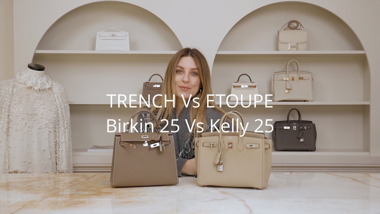 HERMES TRENCH Vs ETOUPE | BIRKIN 25 Vs KELLY 25 | ЦВЕТА И РАЗМЕРЫ HERMES | Клэр Шанель