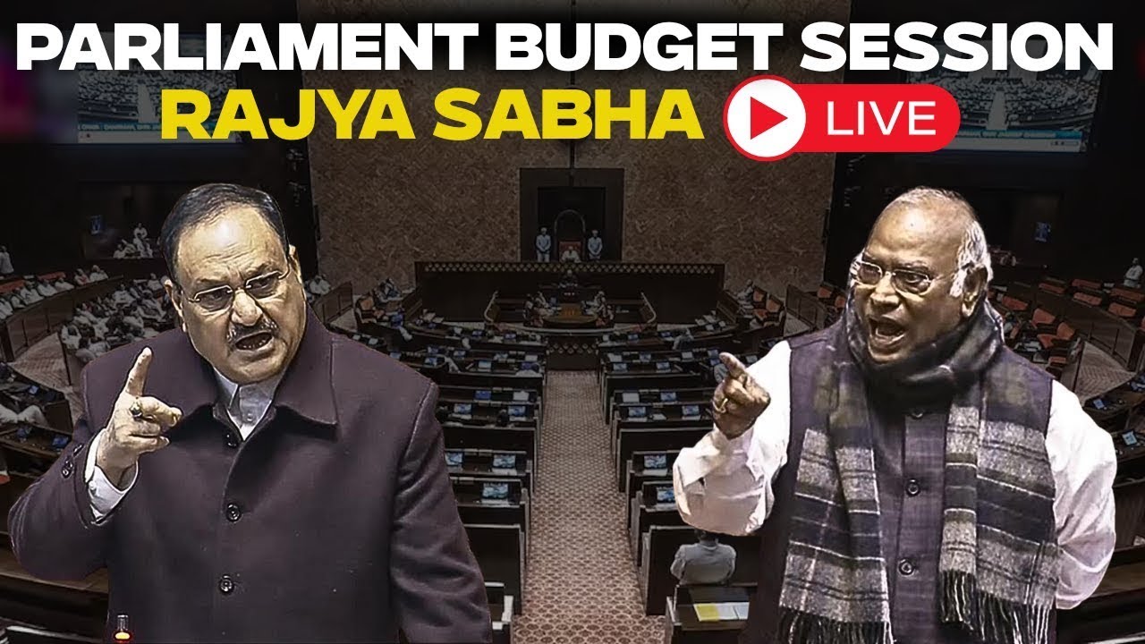 Rajya Sabha LIVE: Budget Session of Parliament | Debate on President's address | NDA | Congress