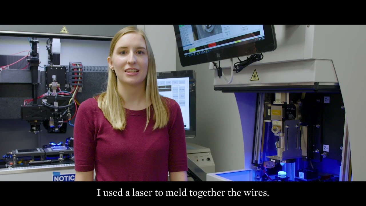 Engineering Projects with Stephanie, R&D intern in Neuromodulation