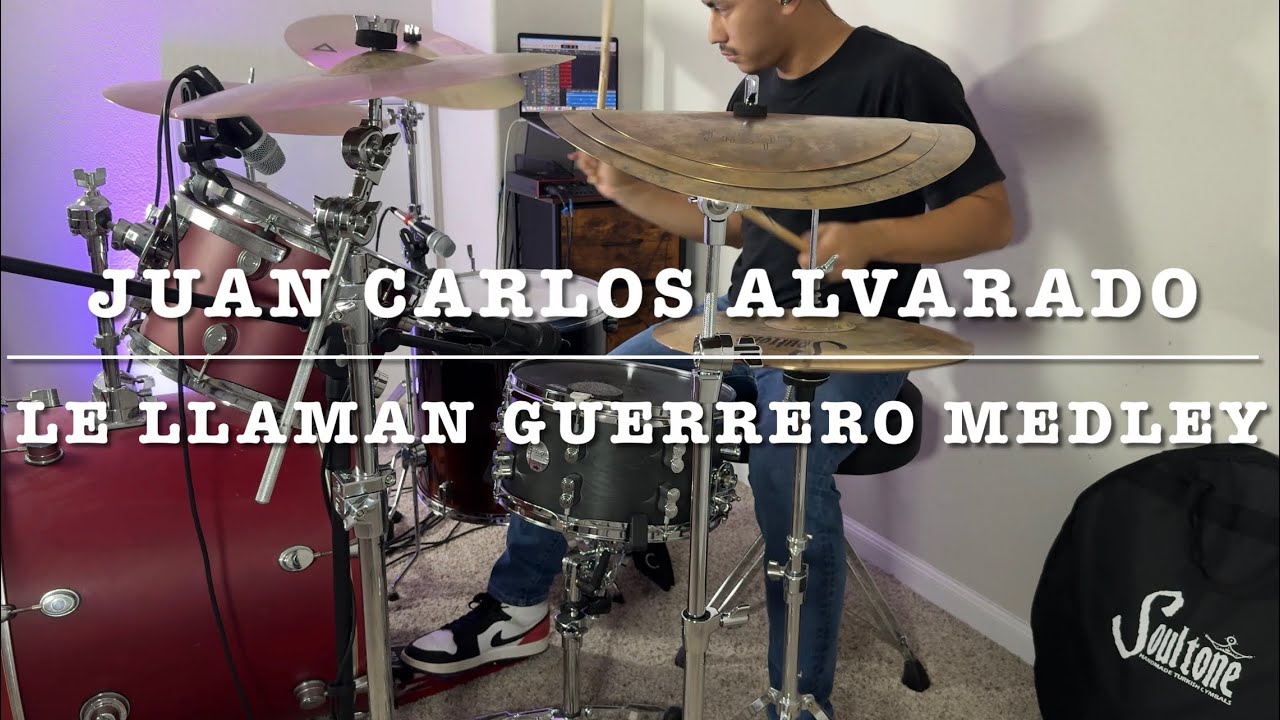 Le Llaman Guerrero Medley//Juan Carlos Alvarado - Drum Cover 