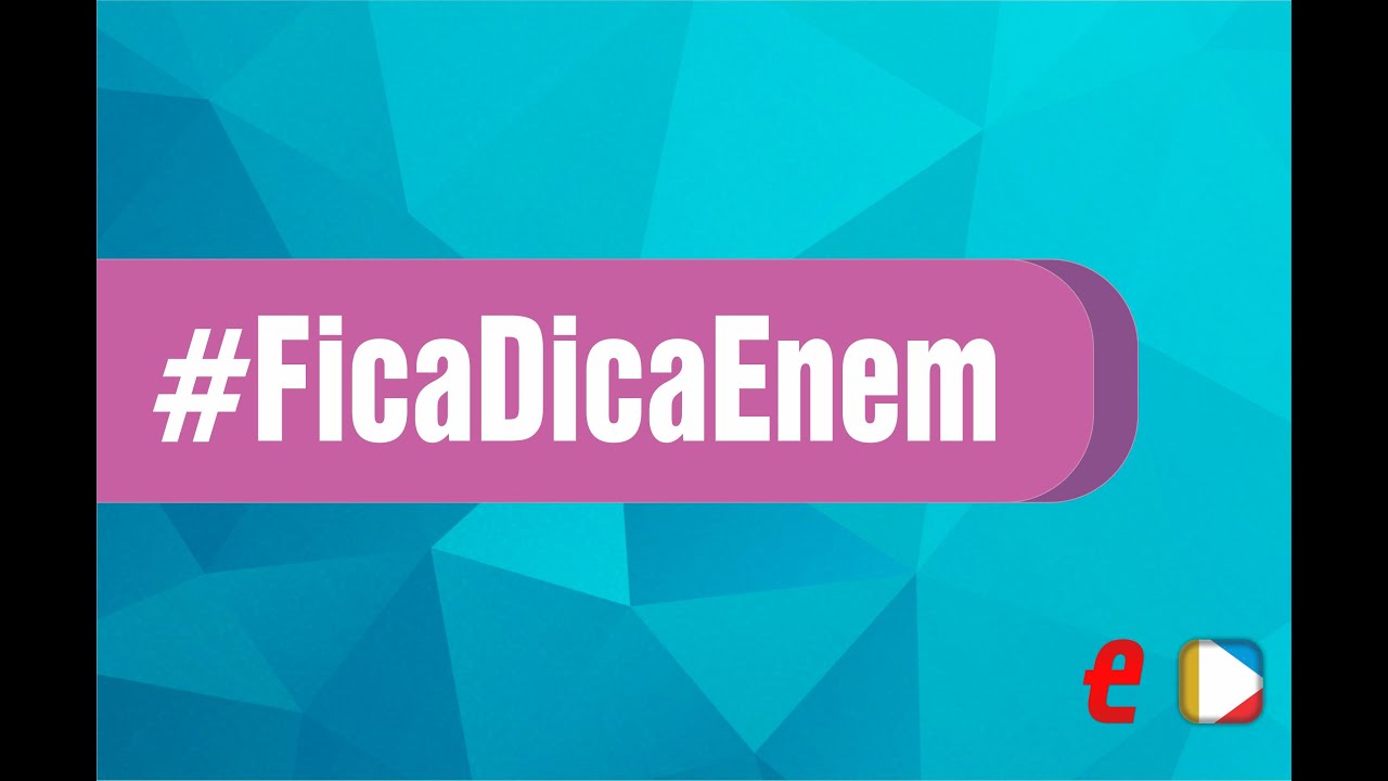 #FicaDicaEnem