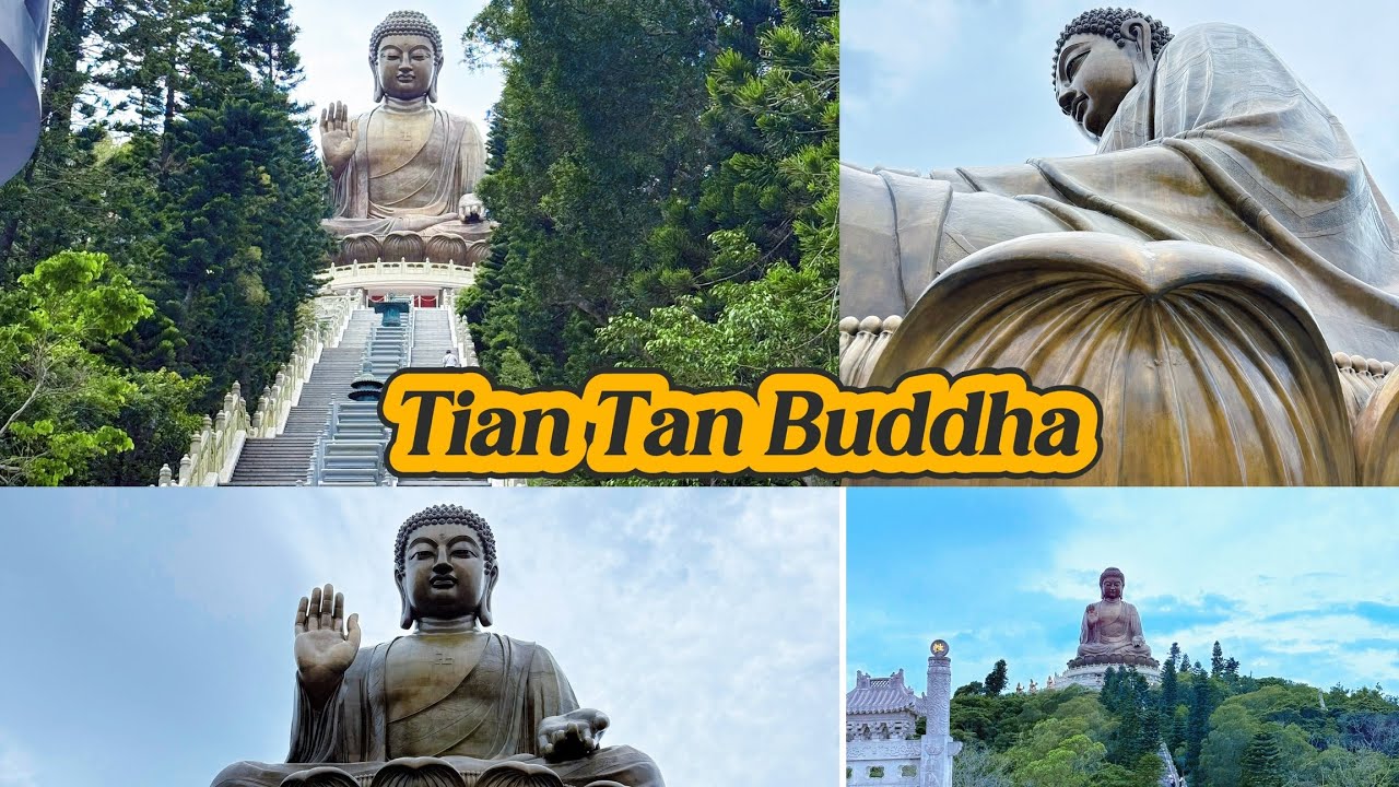 HK SERIES PART 05: TIAN TAN BUDDHA - POLIN MONASTERY -NGONG PING VILLAGE L- LANTAU ISLAND 