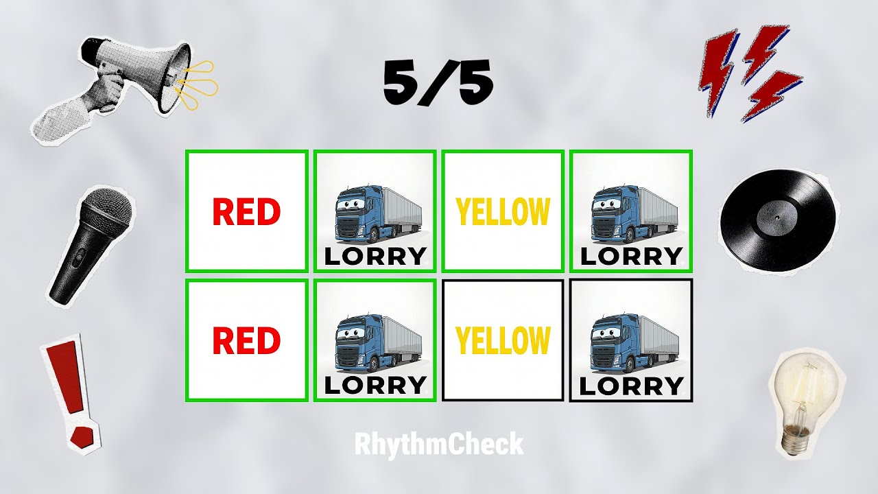 Say The Word On Beat Challenge | Levels 1-3 | Ultra-Hard Edition