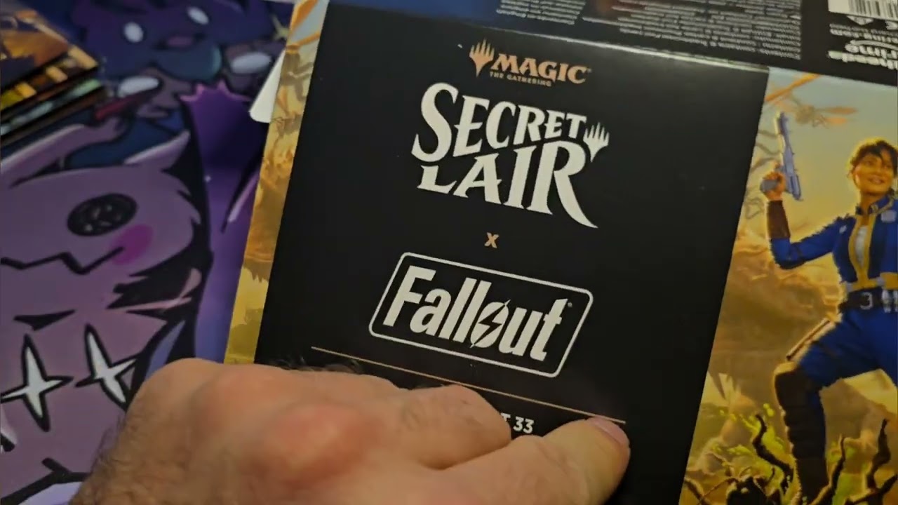 Opening the built to last everything Fallout Secret Lair drop.  Did I hit Big?????  #mtg
