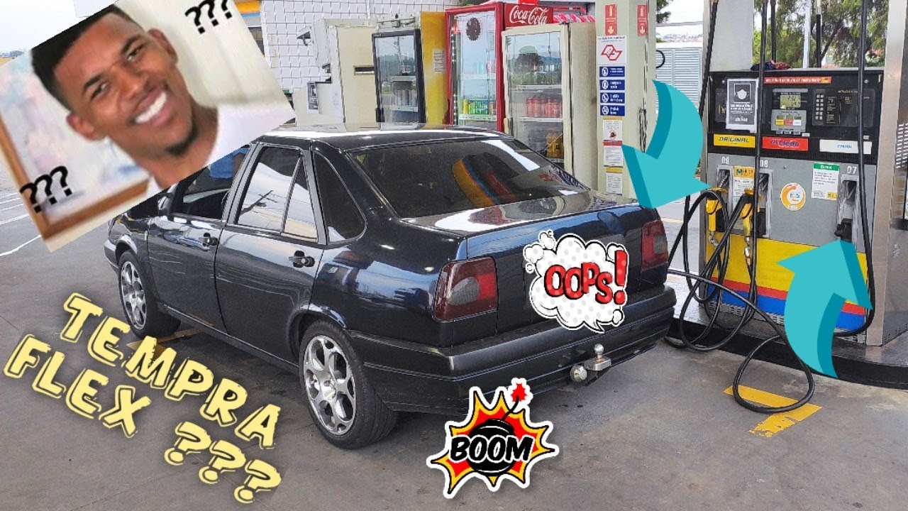 Tempra 2.0 16v coloquei ÁLCOOL na GASOLINA e sai pra testar DEU RUIM?