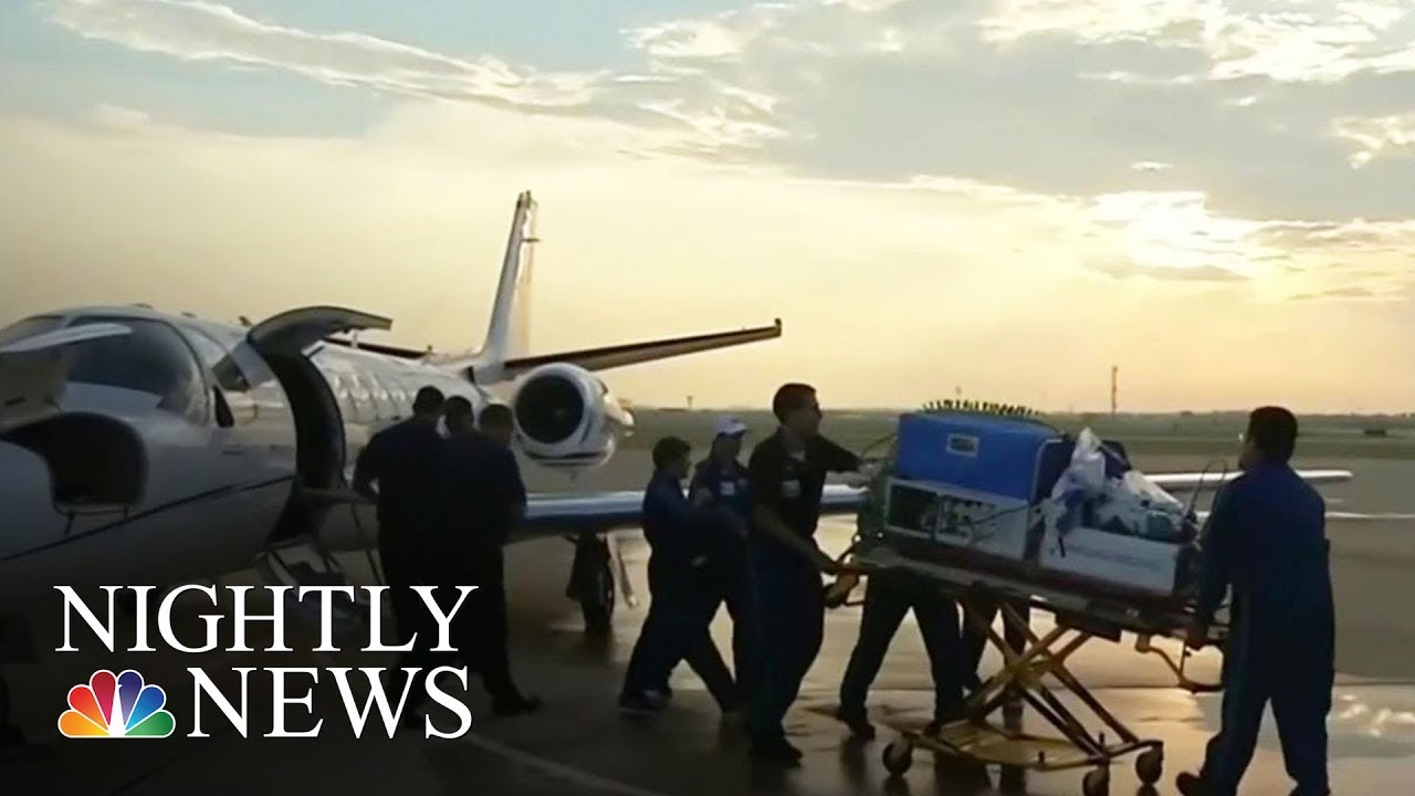 Patients Evacuated From Hospitals In Anticipation Of Hurricane Harvey | NBC Nightly News