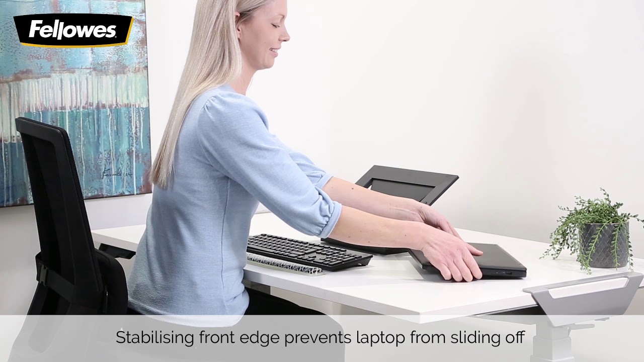 Introducing the Designer Suites&trade; Laptop Riser by Fellowes&reg;